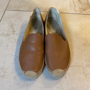 Soludos leather espadrille smoking slipper